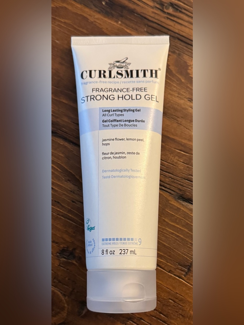 LNWOT Curlsmith Fragrance Free Strong Hold Gel